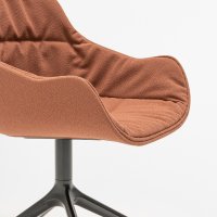 krzesło konferencyjne Baltic Soft Duo: Grain GR-63117, RAL9005