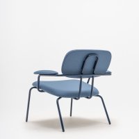 fotel New School Lounge: Quest Q-08, RAL5003