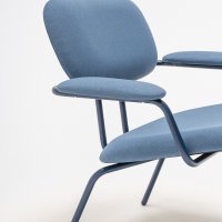 fotel New School Lounge: Quest Q-08, RAL5003