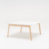 biurko bench Ogi B Bench: biały pastel