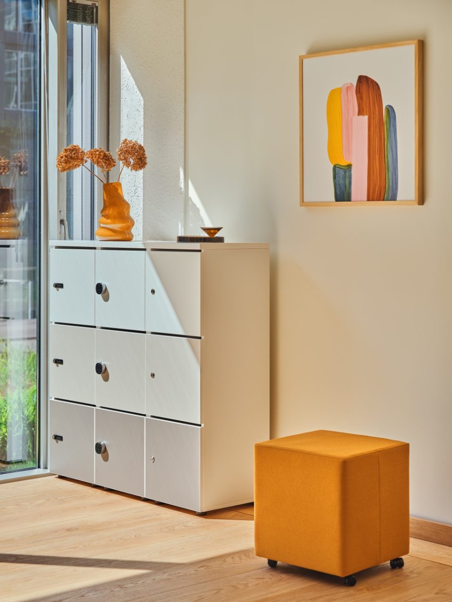 Mix: Graan GR-62122; Standaard: wit mat, beige mat, truffel mat