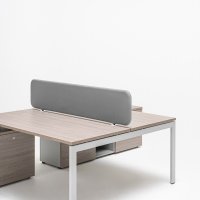 Twin Ogi: Atlantic A-60011, RAL9006; Ogi U Bench: dąb szary, RAL9006