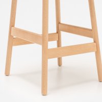 tabouret haut Baltic Soft Duo: Grain GR-68243, Hêtre naturel