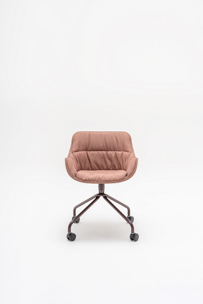 Konferenzstuhl Baltic Soft Duo: Go Check G-64183, RAL3007