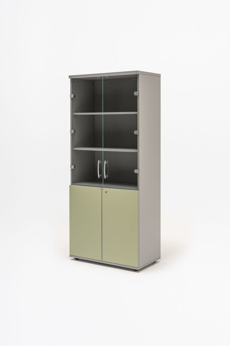 Color: Avocado Matt, Aluminium Satinato