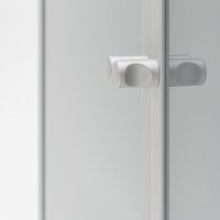 Glass-door cabinet: 26-aluminium satinato