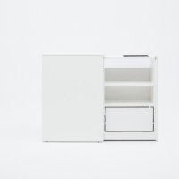 cassettiera Standard: bianco pastello