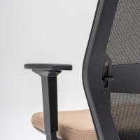 Fabric: Vita Seat Color: V-02 Backrest Color: V-02 Base Color: Black nylon
