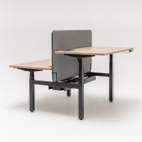 Werktafel met elektrische hoogteverstelling Ogi Drive Bench with common cable tray