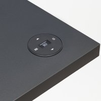 Round panel with height memory
