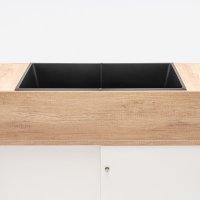 plant pot Standard: honey oak