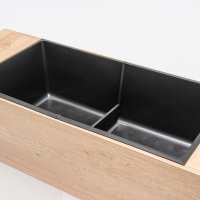 plant pot Standard: honey oak