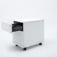 pedestal Standard: white pastel