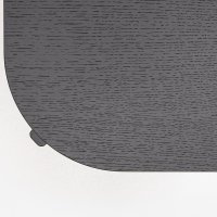 coffee table Ramp: black oak veneer