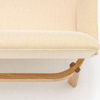 sofá Ramp: Quest Q-21, chapado roble natural