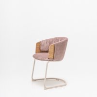 silla Collar: chapado roble natura, Charles C-29, RAL0608005