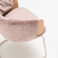 silla Collar: chapado roble natura, Charles C-29, RAL0608005