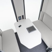 4-persoons geluidsdichte cabine Coda