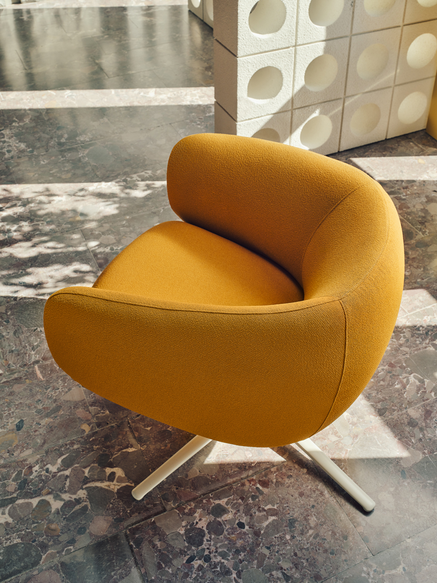 Sessel Grand Grace: Grain GR-62016, RAL1013