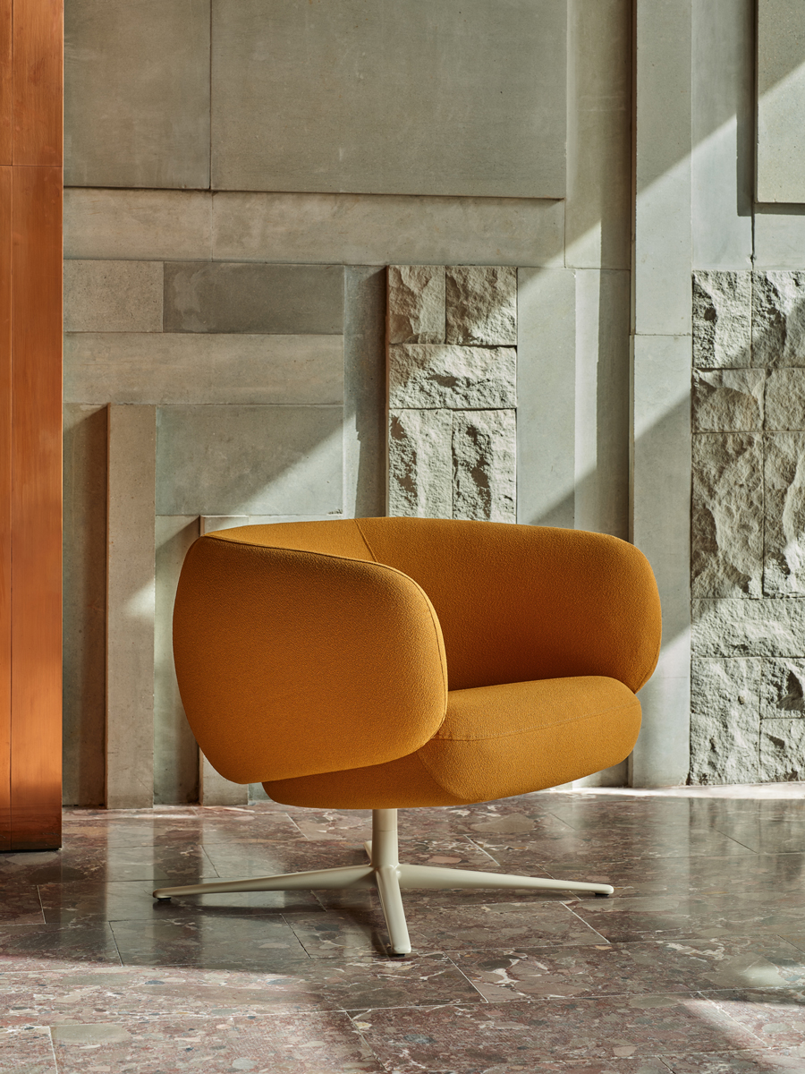 Sessel Grand Grace: Grain GR-62016, RAL1013