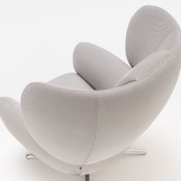 poltrona Grand Grace: Go Check G-60079, alluminio lucidato