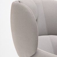 poltrona Grand Grace: Go Check G-60079, alluminio lucidato