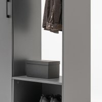 Kledingrek bevestigd aan kasten Standard