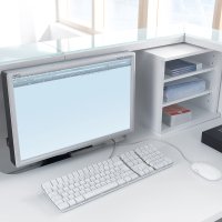 Schrank Linea: Weiß Pastell