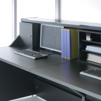 Schrank Linea: Schwarz