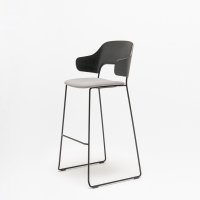 tabouret haut Afi: placage Chene noir, Go Check G-60079