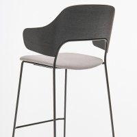 tabouret haut Afi: placage Chene noir, Go Check G-60079