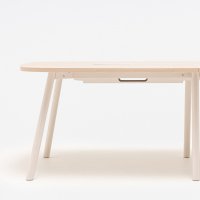 table de réunion Echo: acacia, RAL0608005