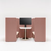 meeting cubicle Box Agora: Mica MC-2496-64183, Xtreme XR-108, RAL1013