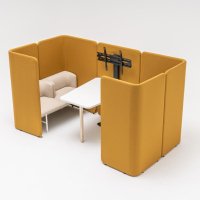 meeting cubicle Box Agora: Mica MC-2496-62095, Xtreme XR-108, RAL1013