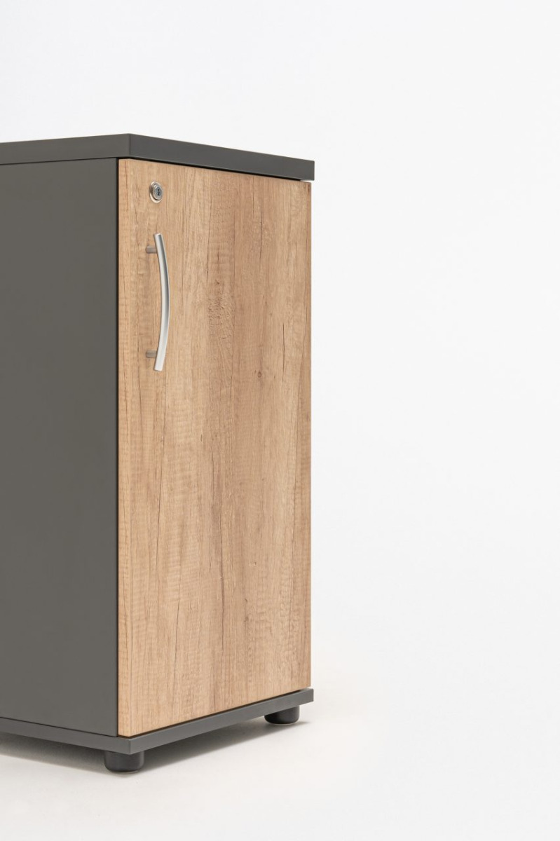 cabinet Basic: natural oak, anthracite