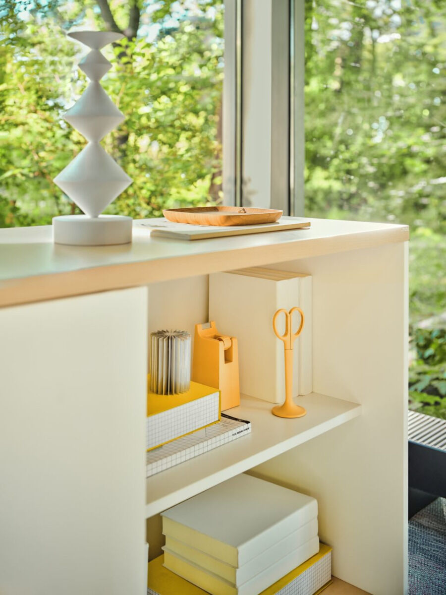 Schrank Standard: Weiß Pastell, Polarbirke