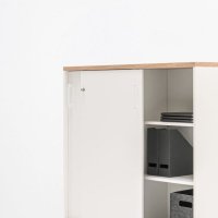 cabinet Standard: natural oak, white pastel
