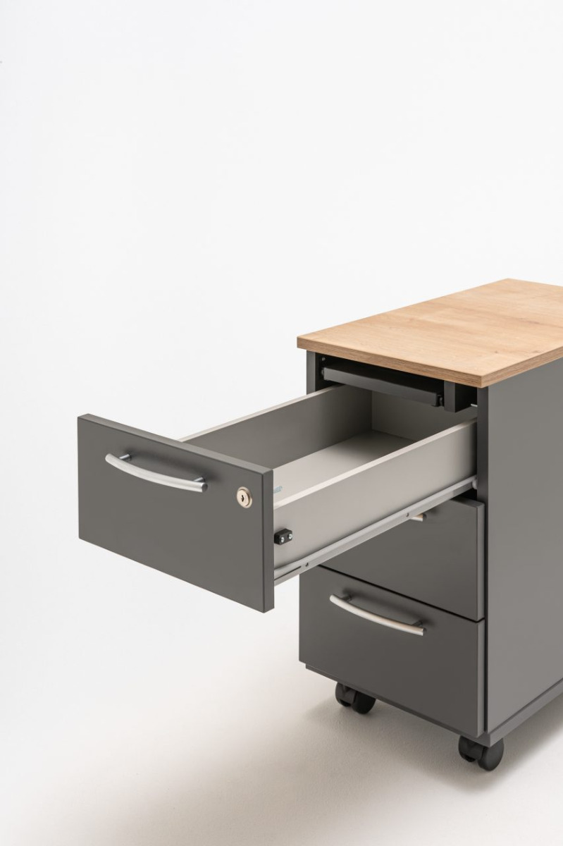 pedestal Basic: aluminum satinato