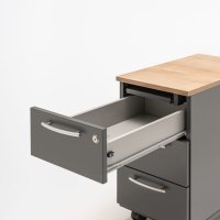 pedestal Basic: aluminum satinato