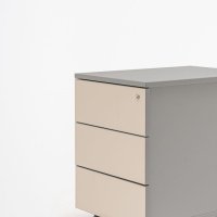 caisson Color: beige mat, aluminium satiné
