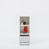 bookcase Standard: white pastel