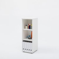 bookcase Standard: white pastel