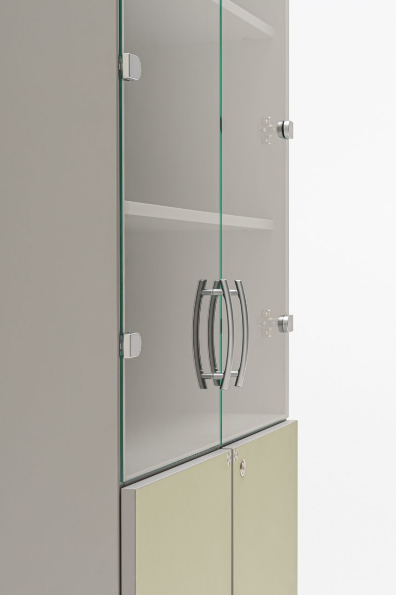 Color: Avocado Matt, Aluminium Satinato