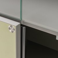 Color: avocado matte, aluminum satinato