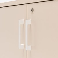 Schrank Standard: Beige Matt