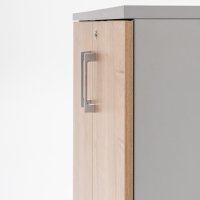 cabinet Standard: honey oak, aluminum satinato