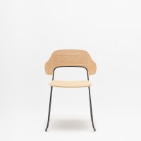 stackable chair Afi: natural oak veneer, Quest Q-21