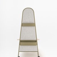 accessories Ampla: RAL6013; conference table Ampla: beige matt, PET L-IC03-B60, RAL6013