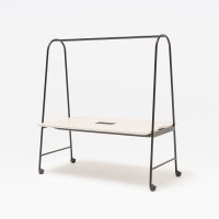 conference table Ampla: beige matt, RAL9005