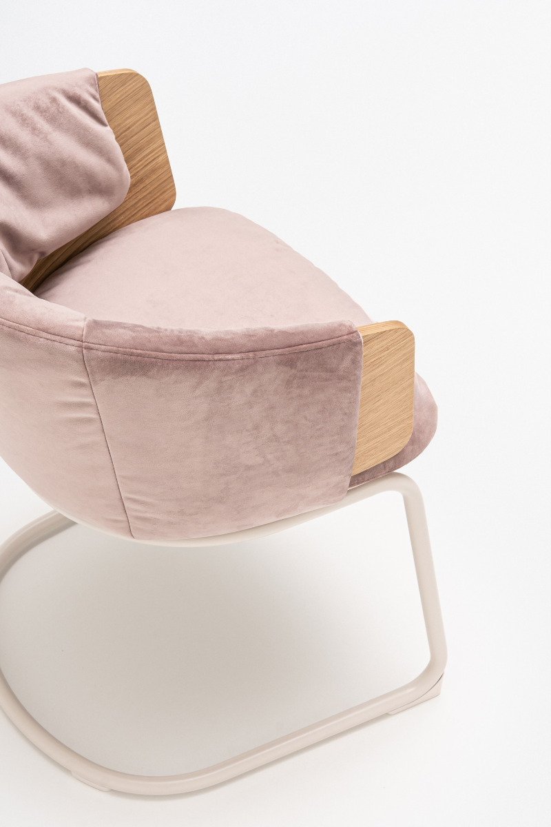 chair Collar: veneer natural oak, Charles C-29, RAL0608005